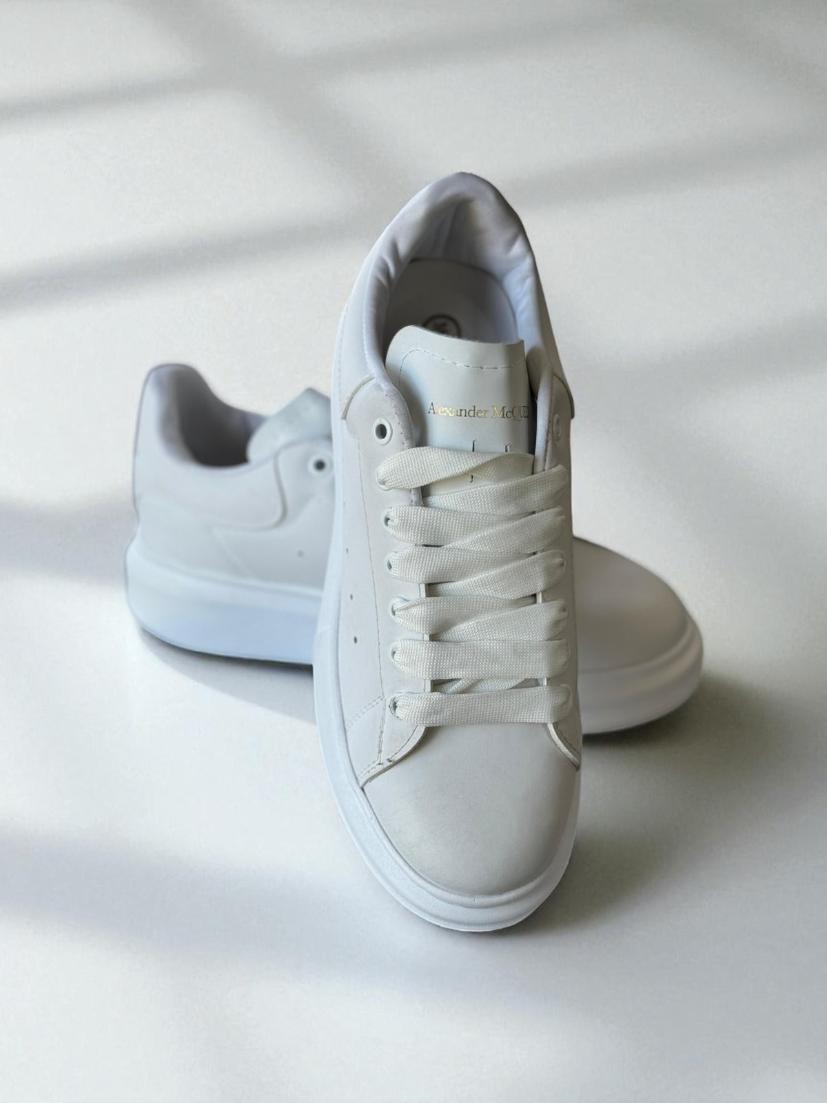 Alexander McQueen Simple White