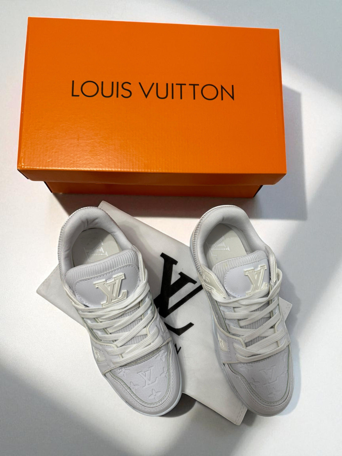 Louis Vuitton Trainers White Monogram