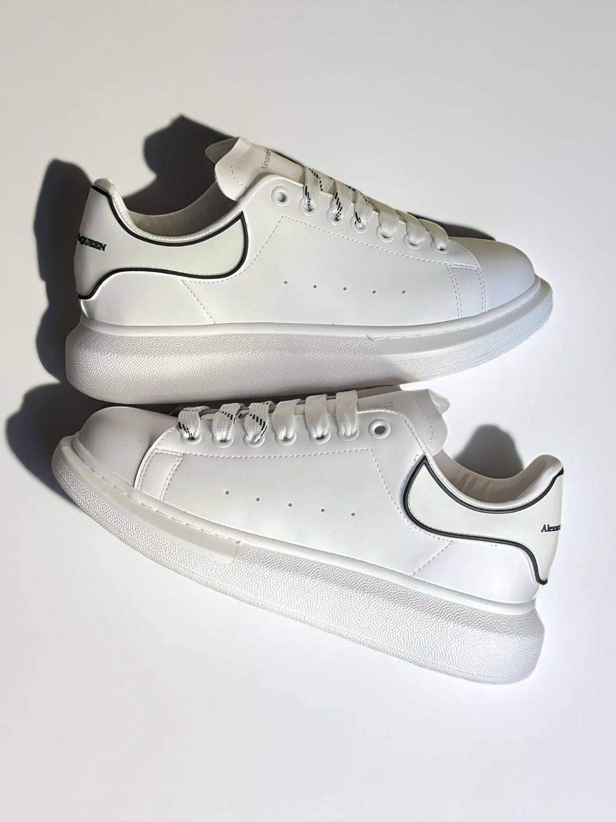 Alexander McQueen White & Black Outline