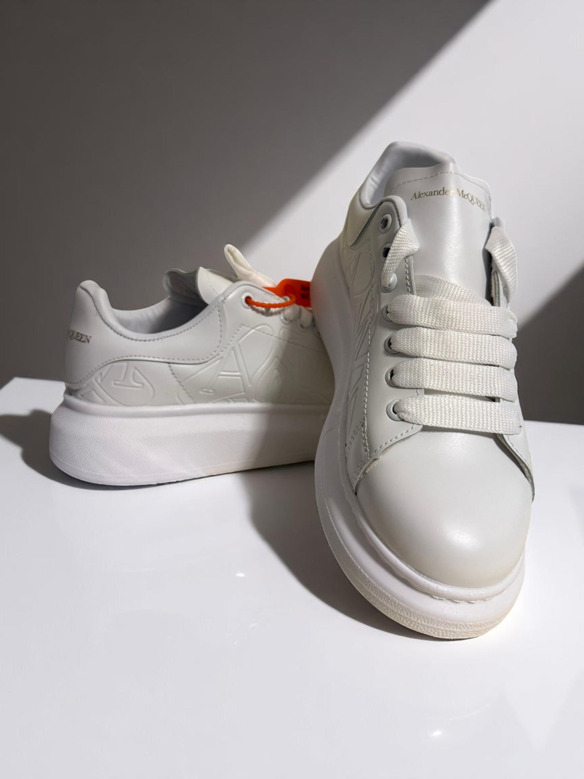 Alexander McQueen White Hieroglife