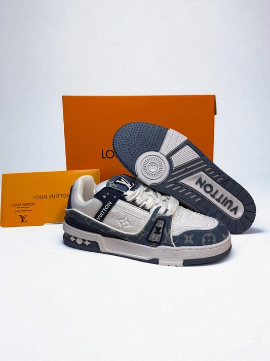 Louis Vuitton Monogram Blue Trainers