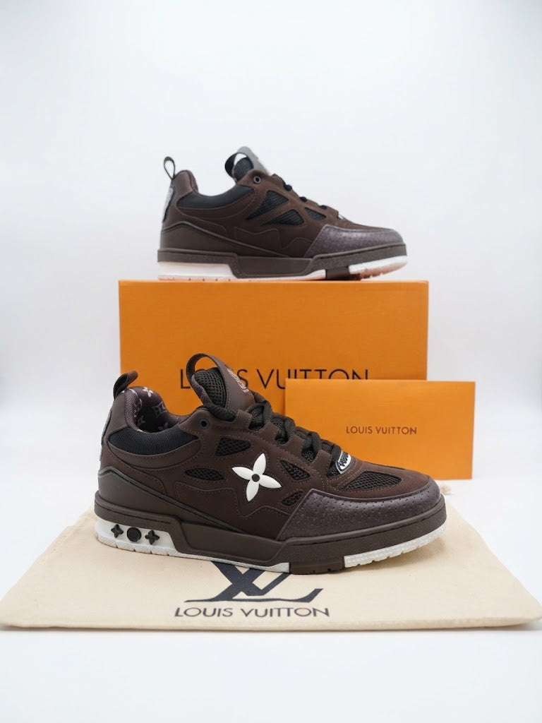 Louis Vuitton Skate Sneakers Brown