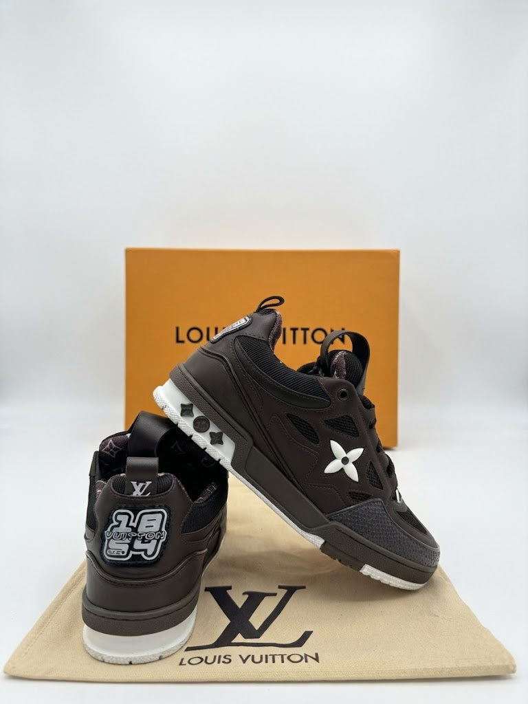 Louis Vuitton Skate Sneakers Brown