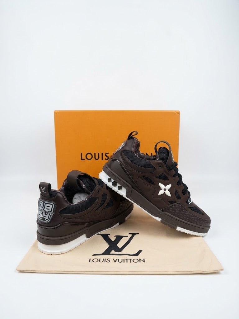 Louis Vuitton Skate Sneakers Brown