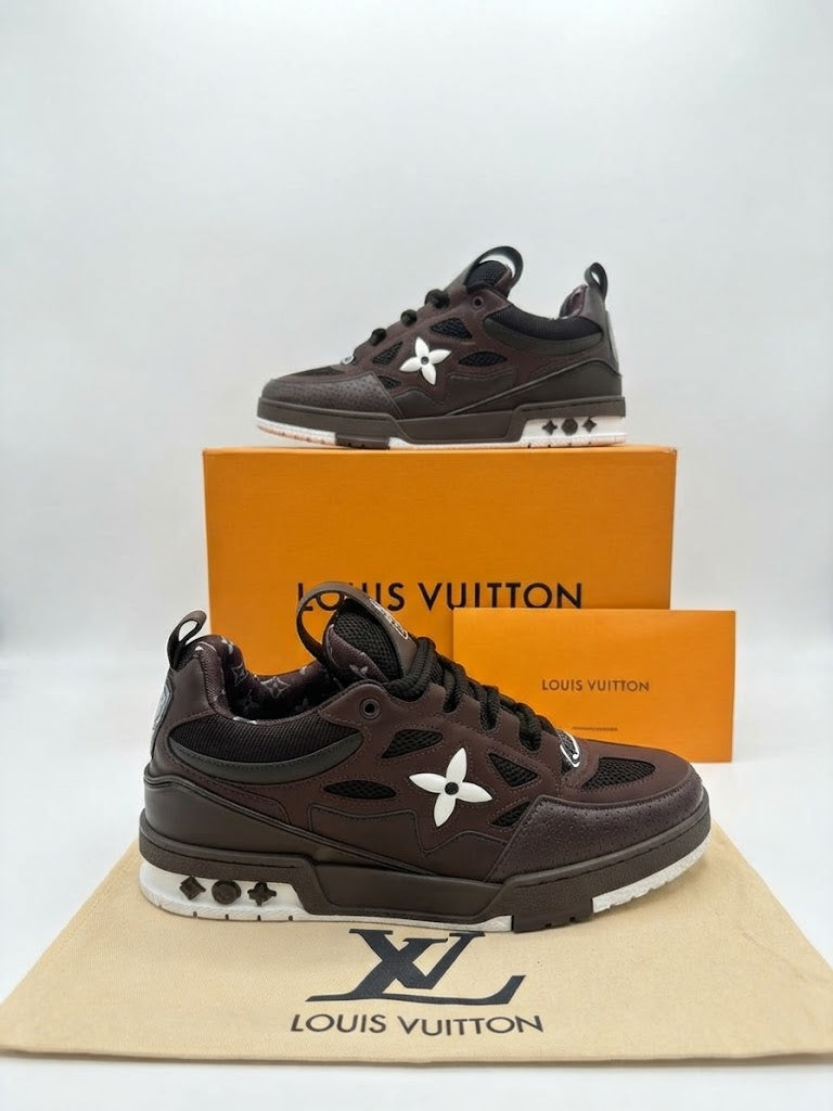 Louis Vuitton Skate Sneakers Brown