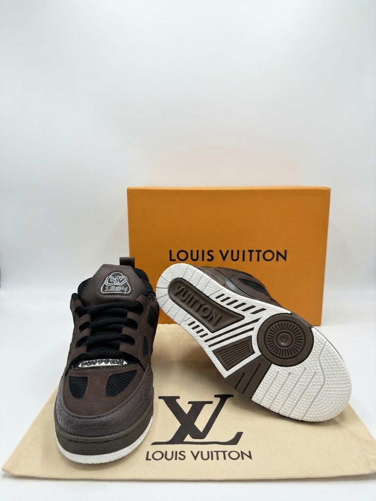 Louis Vuitton Skate Sneakers Brown