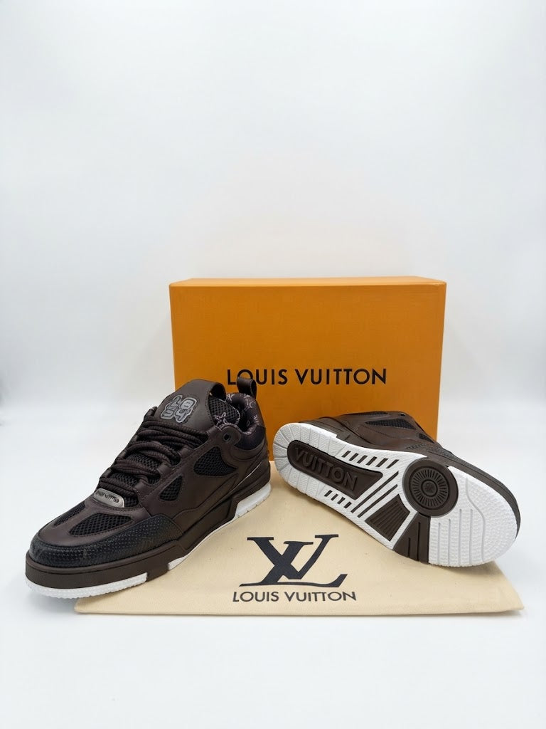 Louis Vuitton Skate Sneakers Brown