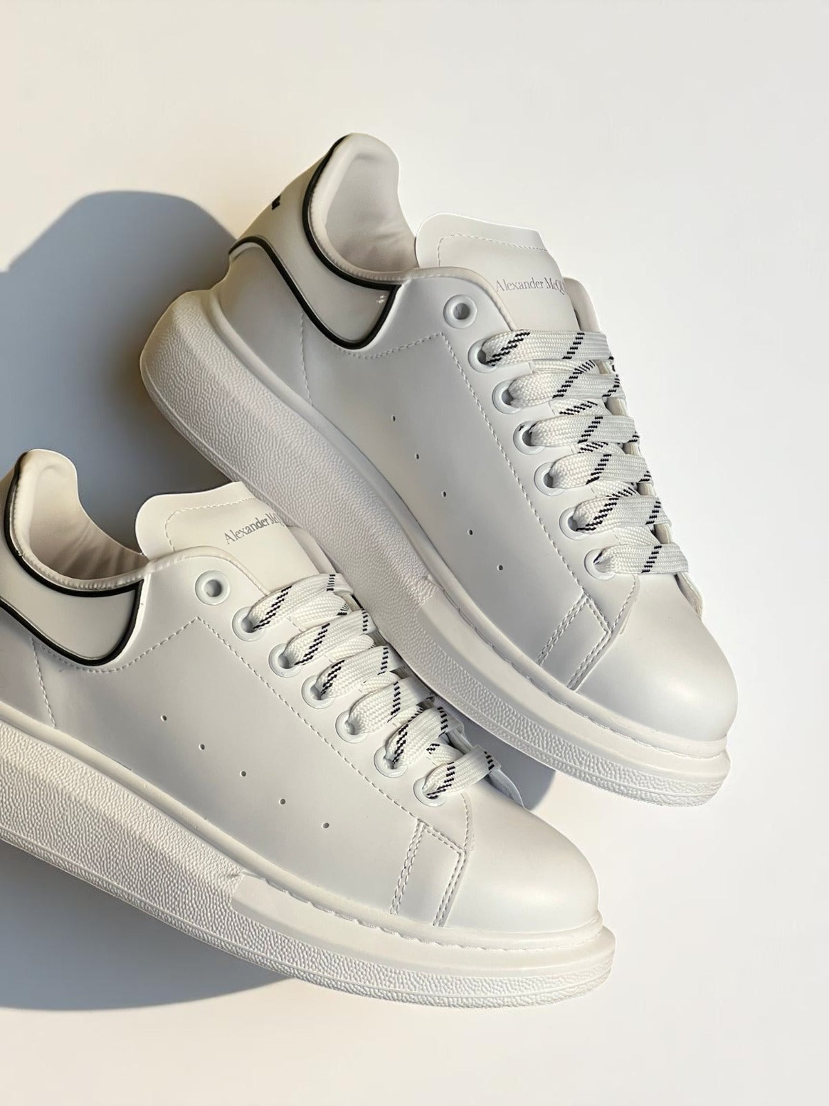 Alexander McQueen White & Black Outline