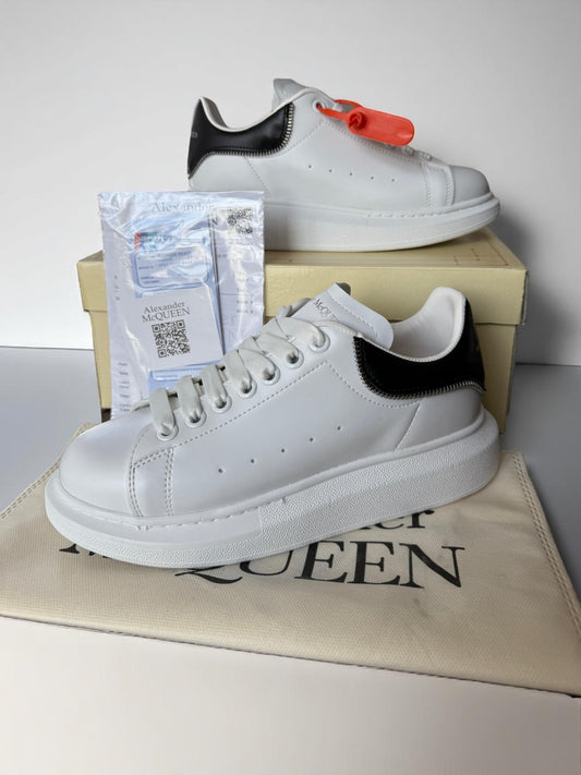 Alexander McQueen White & Black Zip