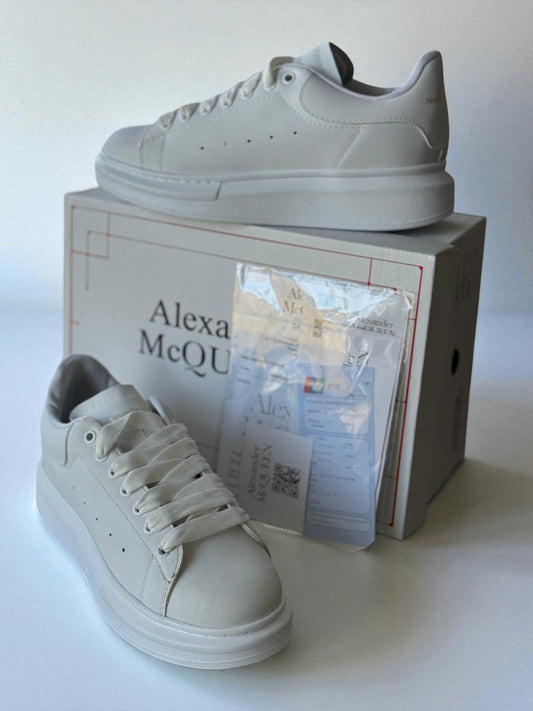 Alexander McQueen Simple White