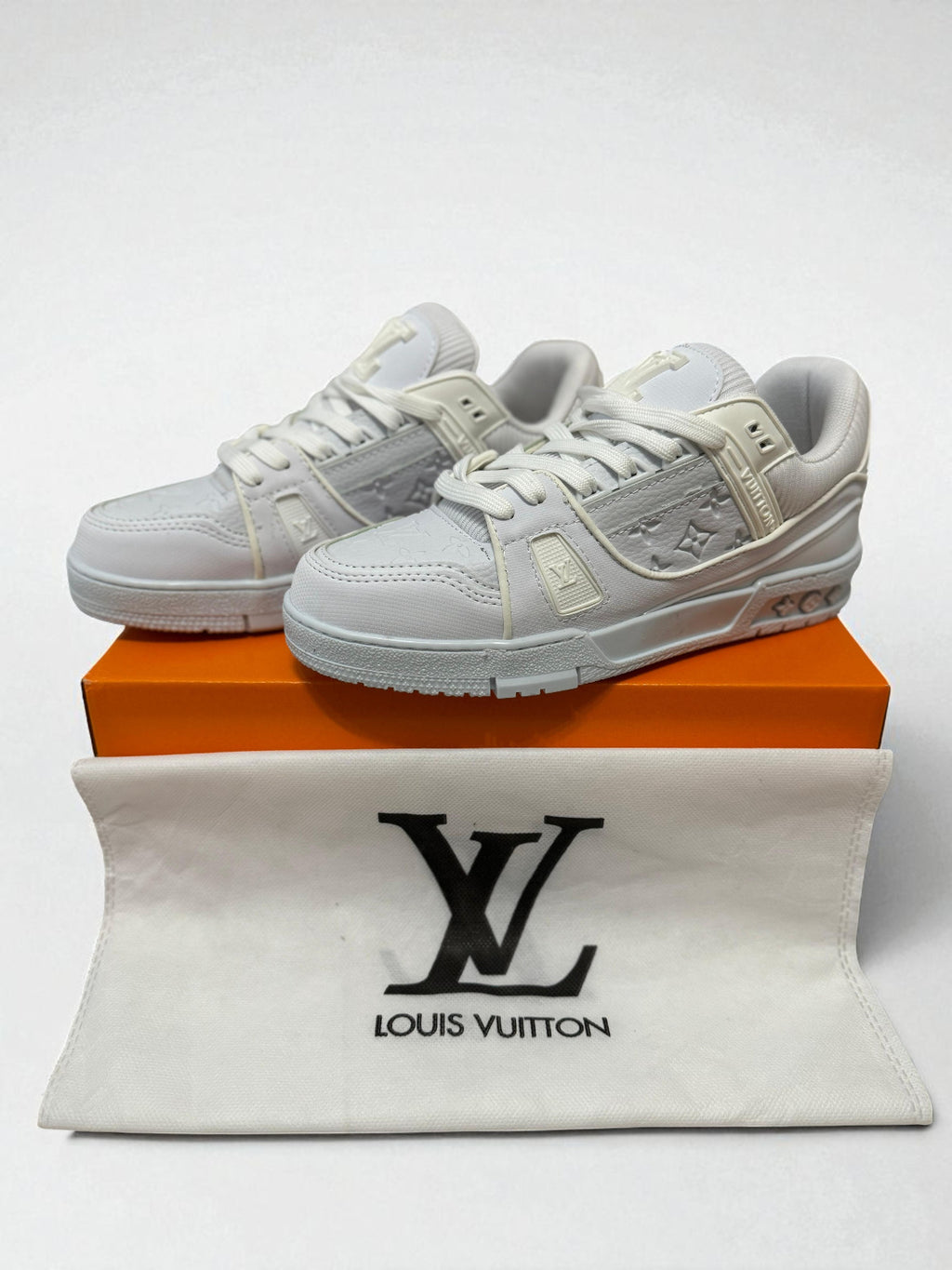 Louis Vuitton Trainers White Monogram