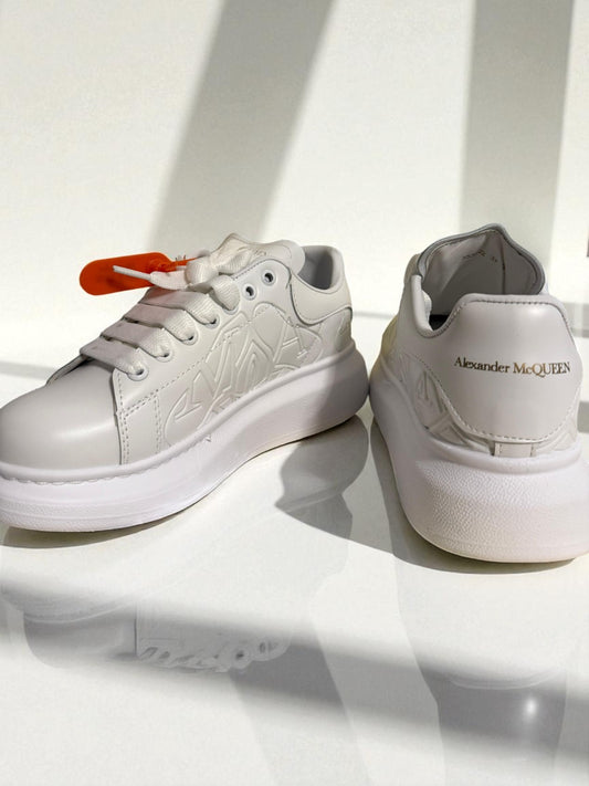 Alexander McQueen White Hieroglife