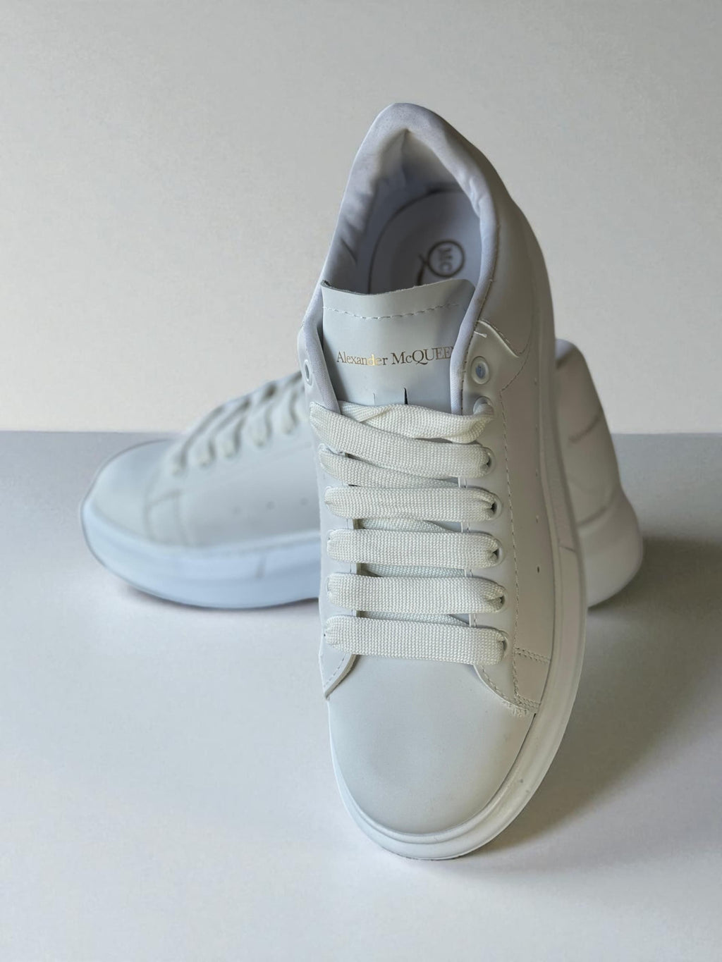 Alexander McQueen Simple White